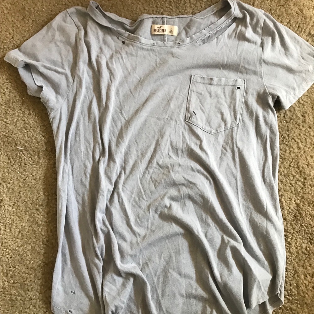 Grey shirt from Hollister
